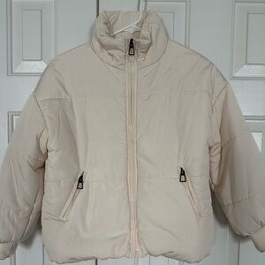 Cream Puffer Jacket